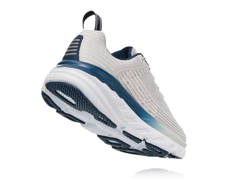 Hoka One One Yürüyüş Ayakkabısı Kadın Gri - Bondi 6 - GP1703428